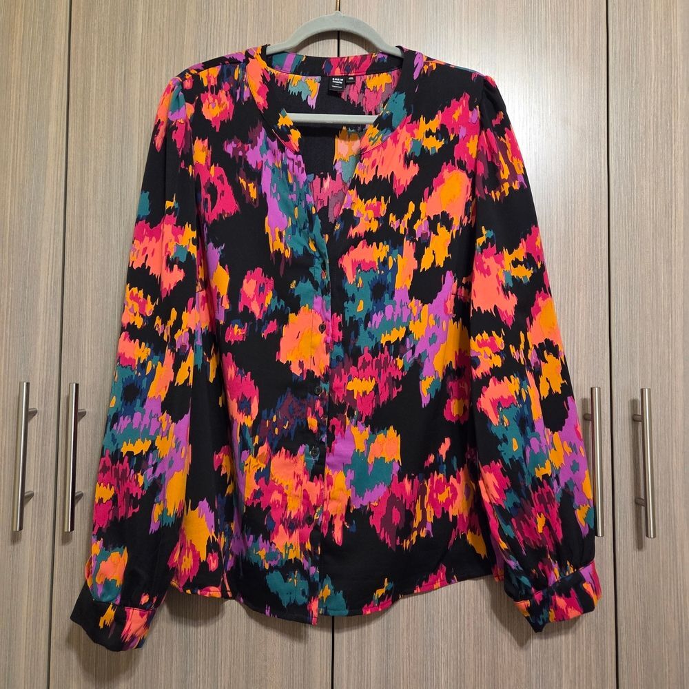 Vibrant Multicolor Women's Top